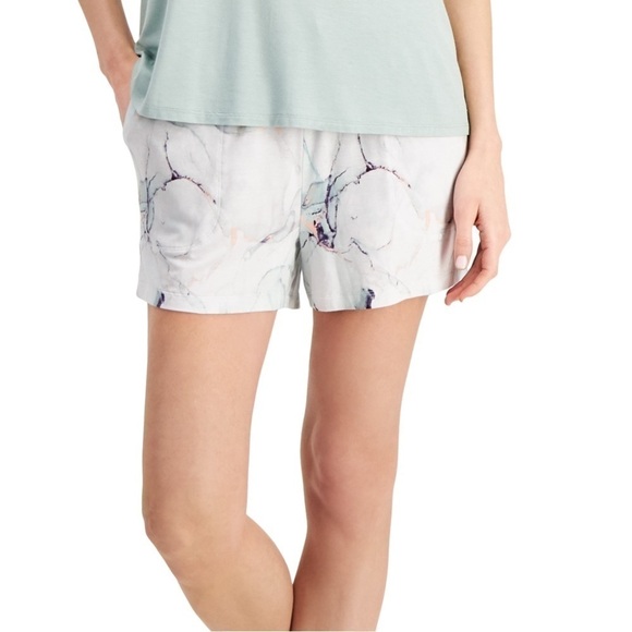 New ALFANI Super-Soft Essential Pajama Shorts XL Marble dusty, women’s short - Picture 1 of 6